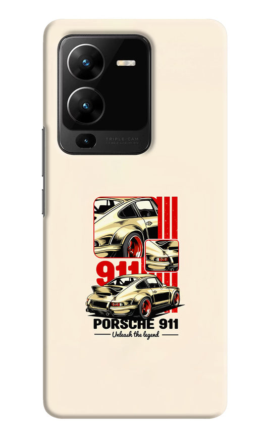 Classic Porsche 911 Vivo V25 Pro 5G Hard Case Back Cover by Casekaro
