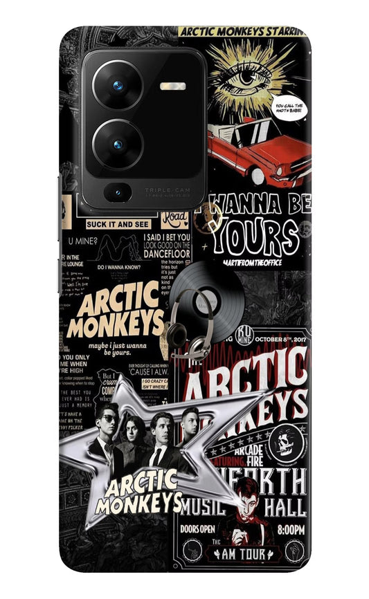 Arctic Monkeys Vivo V25 Pro 5G Hard Case Back Cover by Casekaro