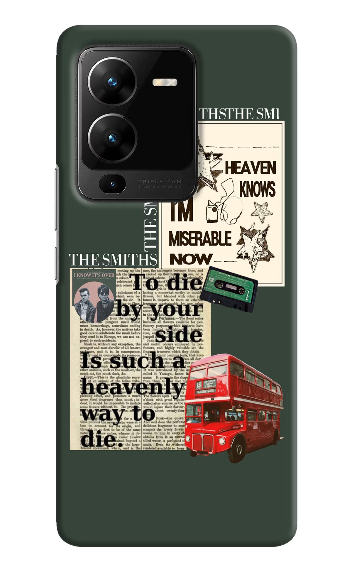 The Smiths Vivo V25 Pro 5G Hard Case Back Cover by Casekaro