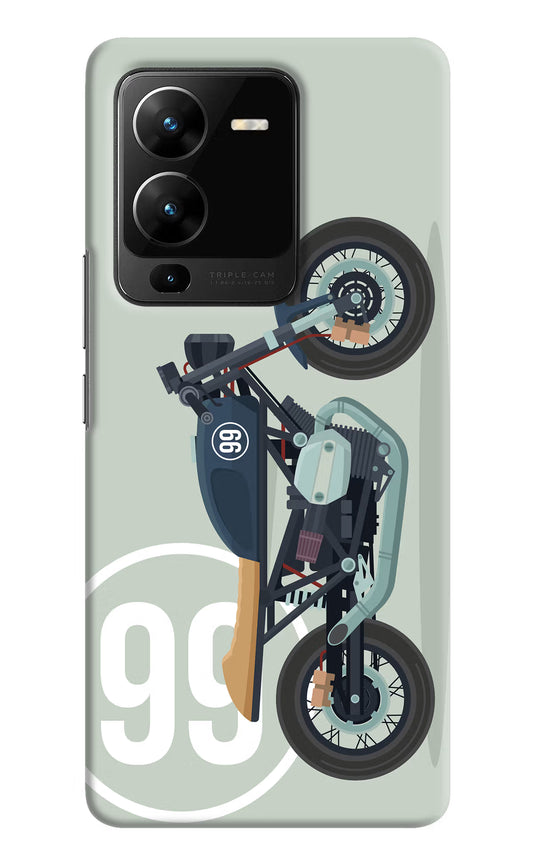 Classic Cafe Racer 99 Vivo V25 Pro 5G Hard Case Back Cover by Casekaro