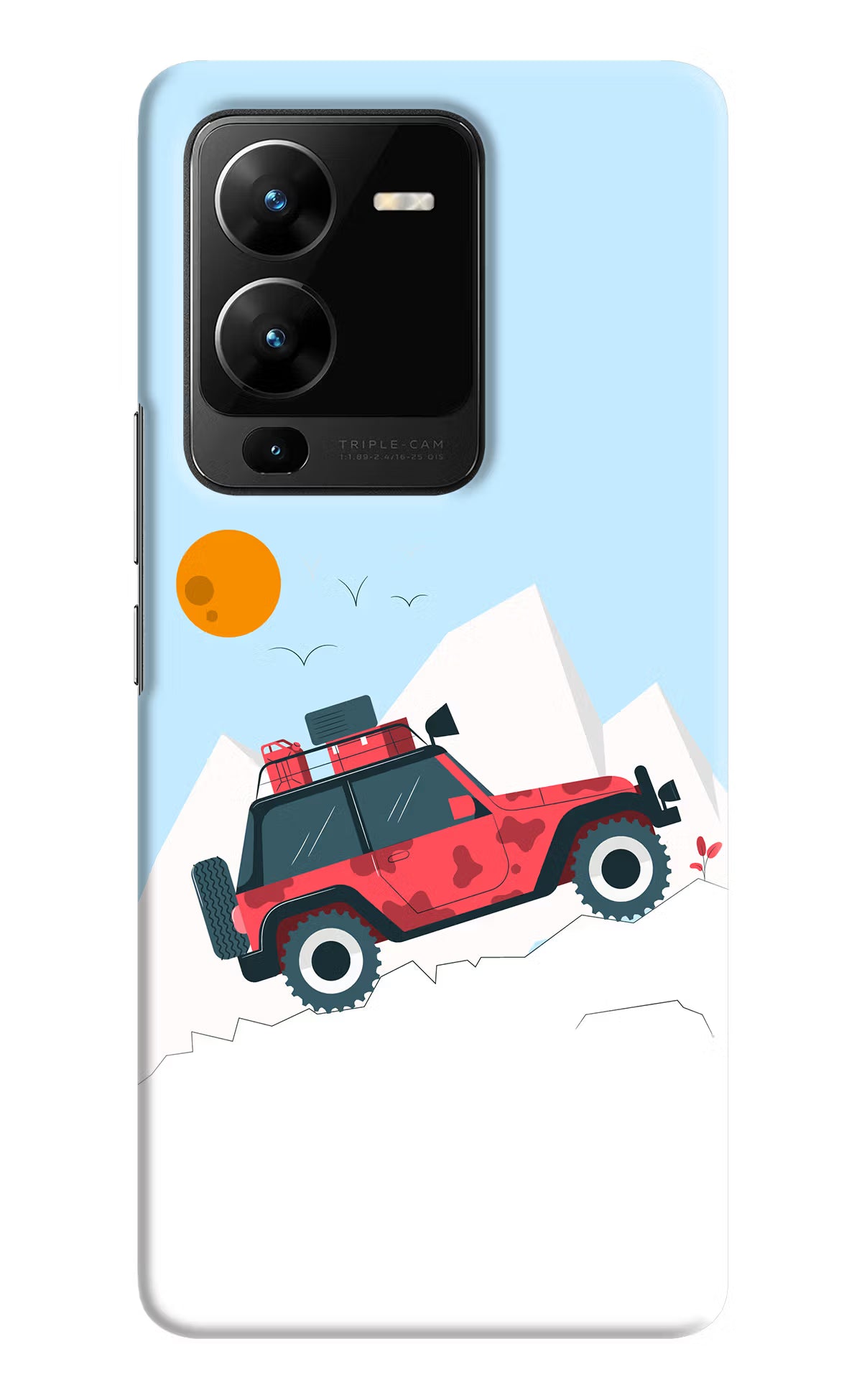 Mountain Trail Beast Vivo V25 Pro 5G Hard Case Back Cover by Casekaro