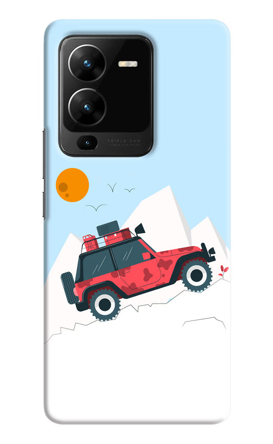 Mountain Trail Beast Vivo V25 Pro 5G Hard Case Back Cover by Casekaro