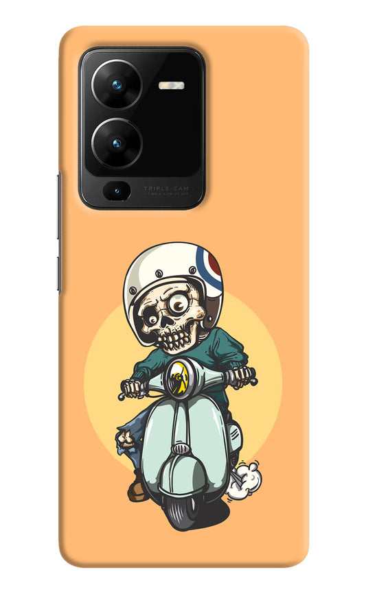Undead Biker Vivo V25 Pro 5G Hard Case Back Cover by Casekaro