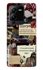 Taurus Zodiac Vivo V25 Pro 5G Hard Case Back Cover by Casekaro