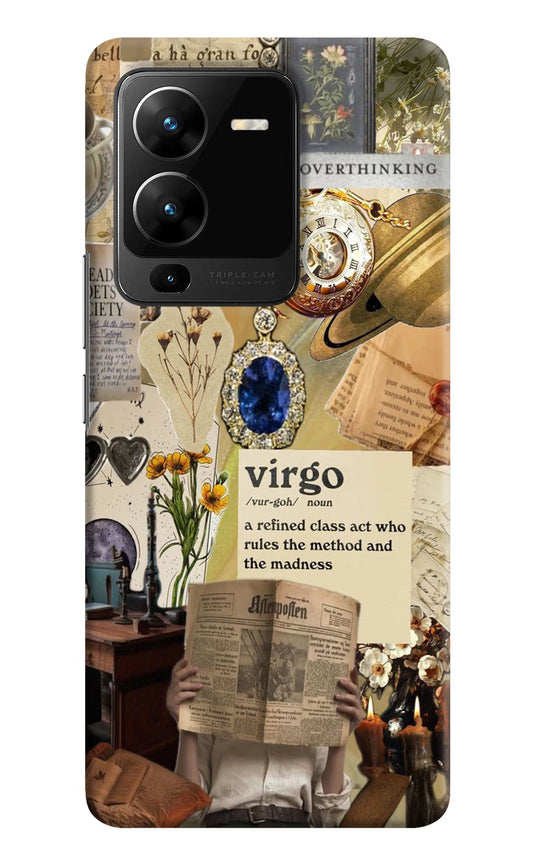 Virgo Zodiac Vivo V25 Pro 5G Hard Case Back Cover by Casekaro