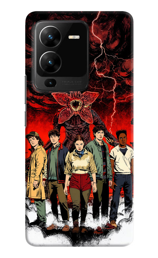 Ordinary Things Characters Vivo V25 Pro 5G Hard Case Back Cover by Casekaro