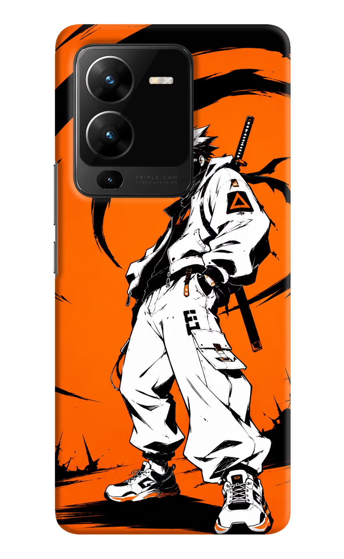 Street Samurai  Vivo V25 Pro 5G Hard Case Back Cover by Casekaro