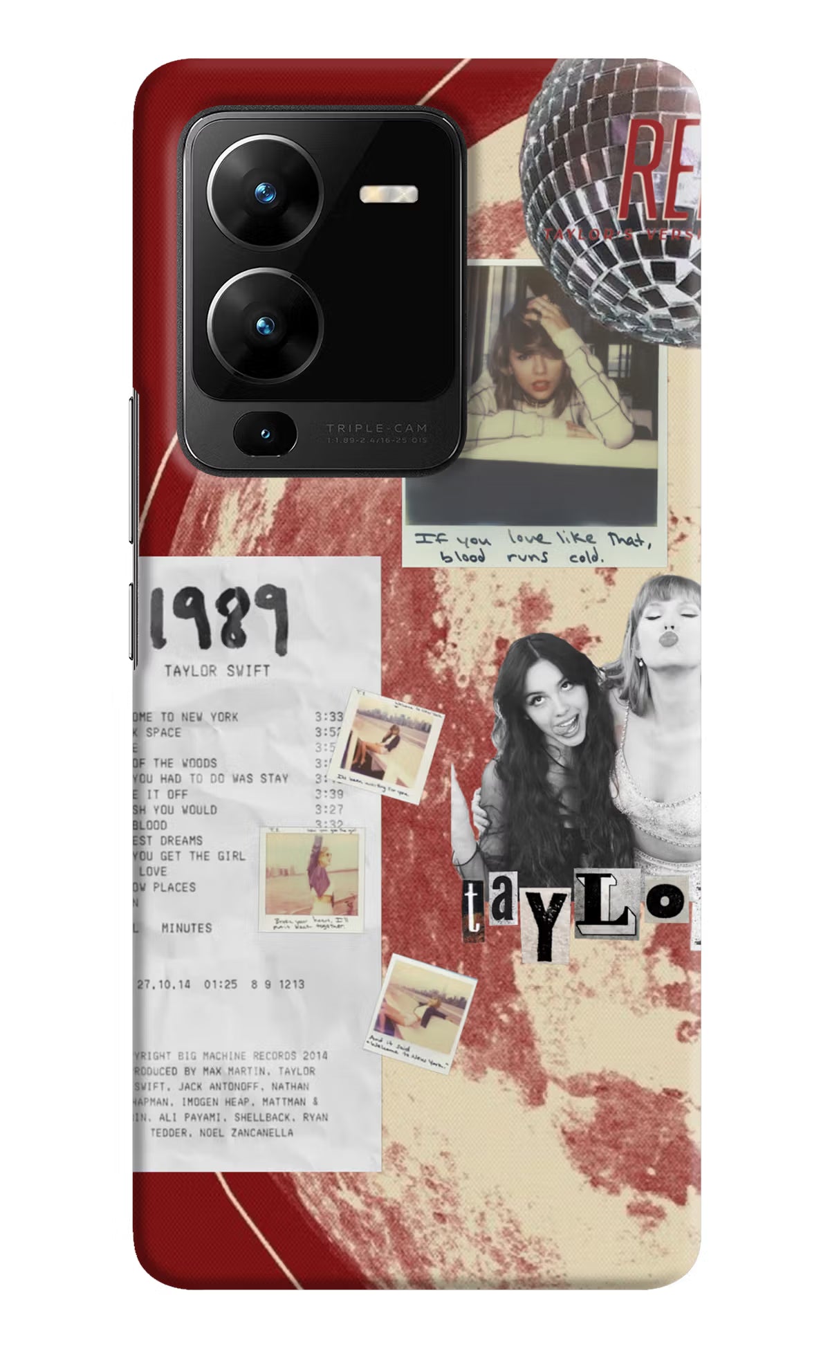Taylor Swift Vivo V25 Pro 5G Back Cover