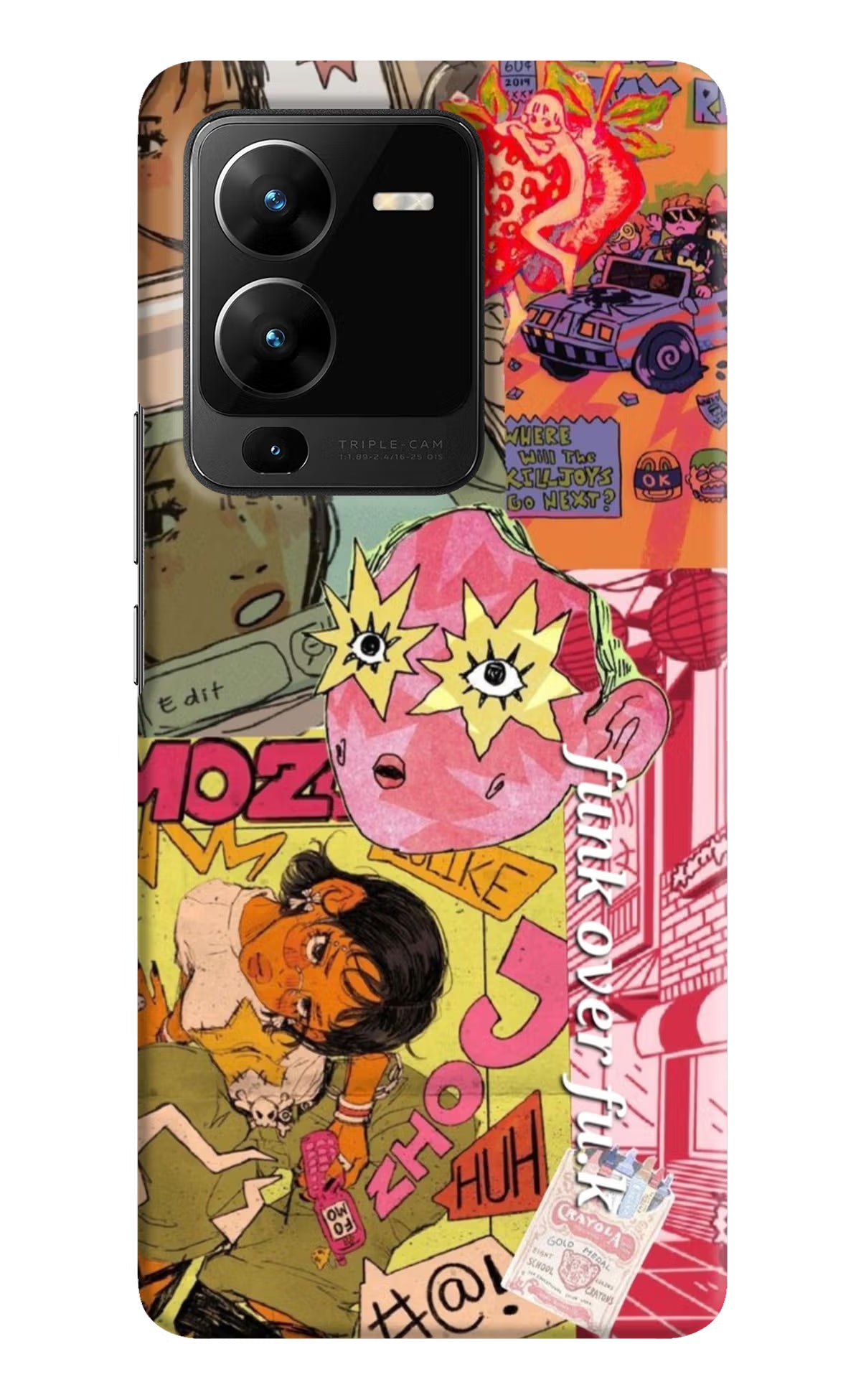 Funkover Vivo V25 Pro 5G Back Cover