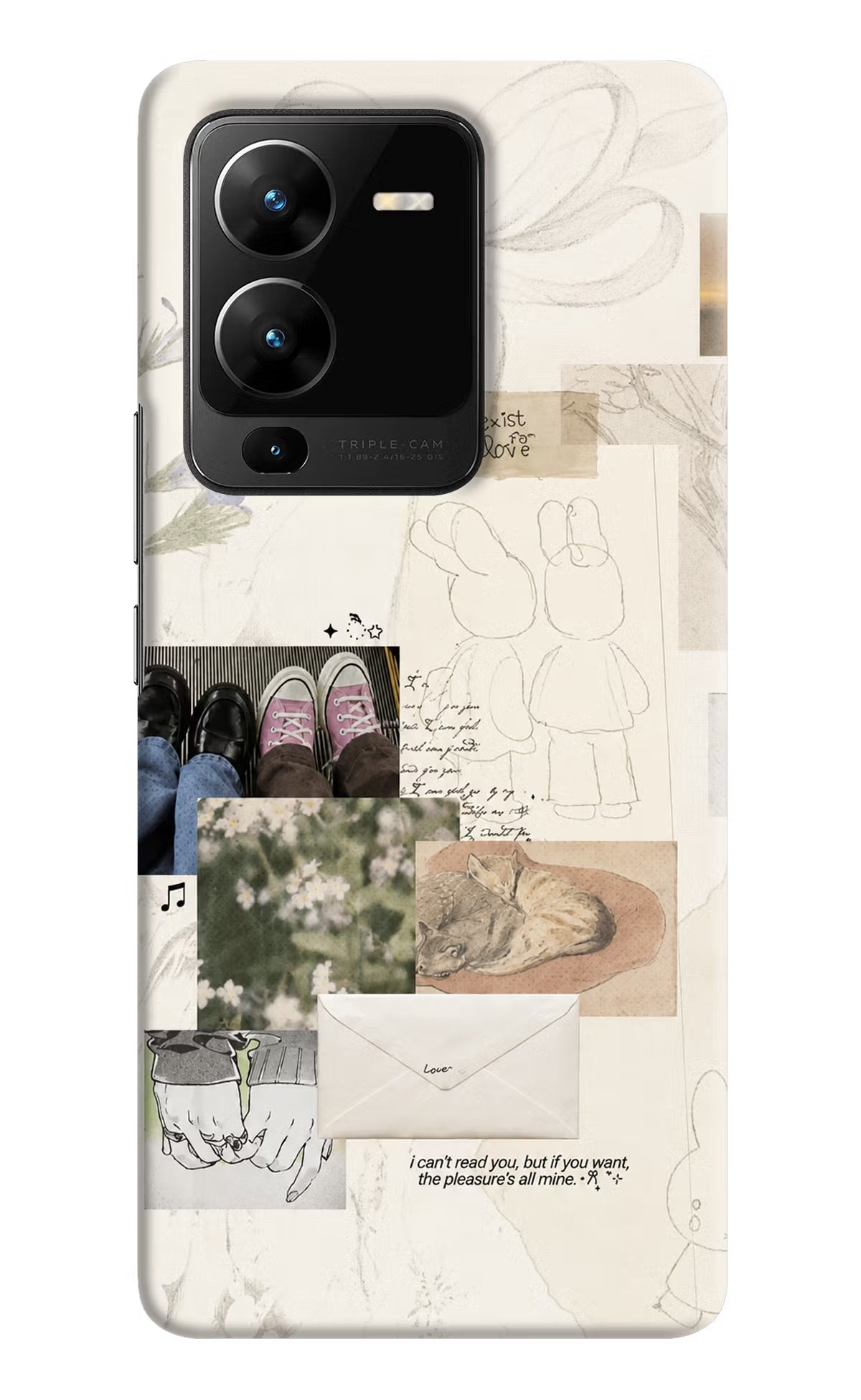 Soft Aesthetic Vivo V25 Pro 5G Back Cover