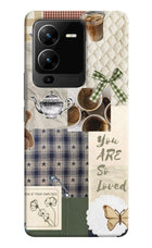 Cookie Vivo V25 Pro 5G Hard Case Back Cover by Casekaro