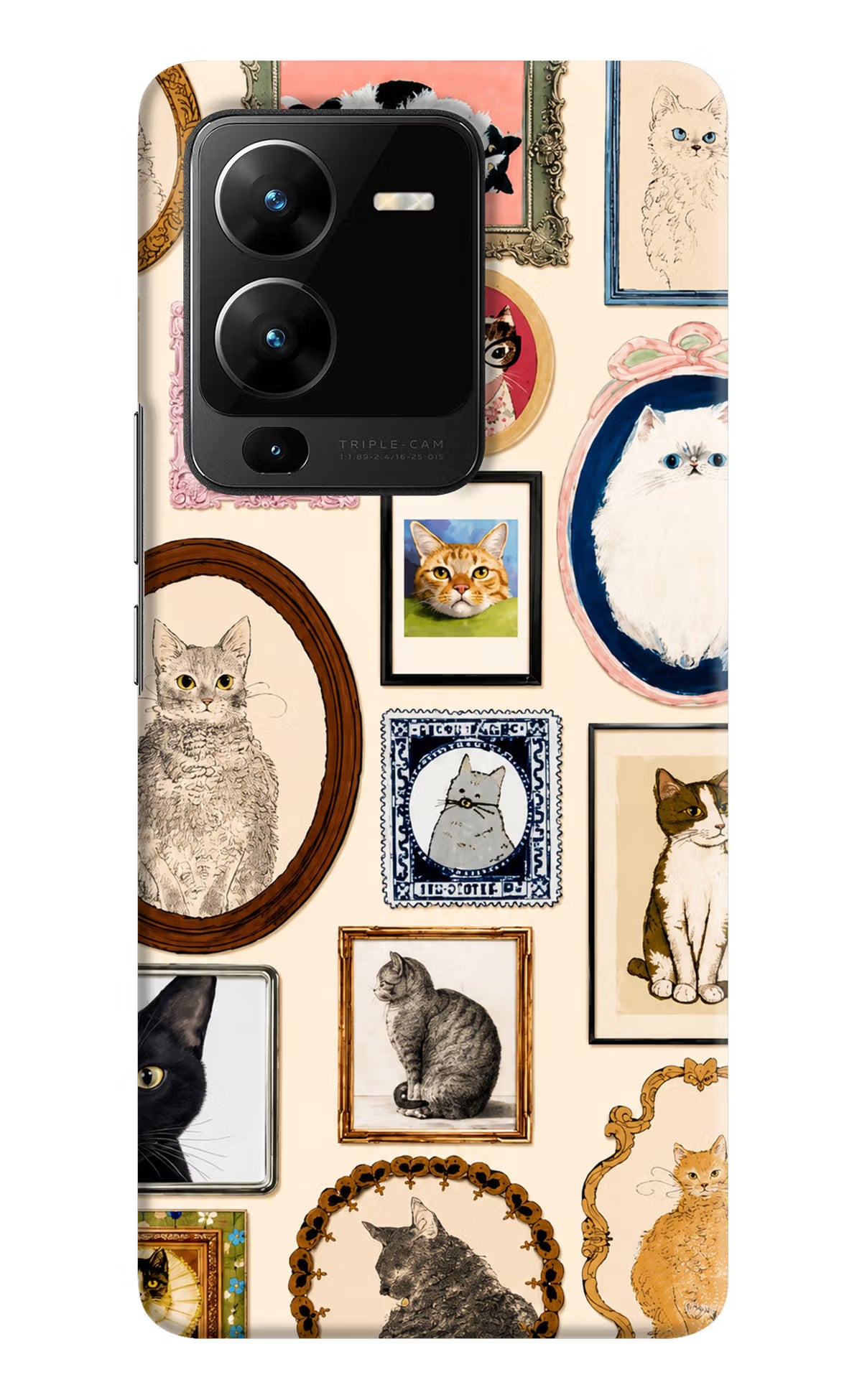 Mirror Cats Vivo V25 Pro 5G Back Cover