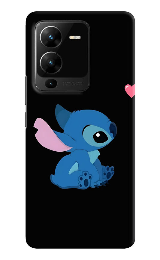 Stitch Crush Vivo V25 Pro 5G Hard Case Back Cover by Casekaro