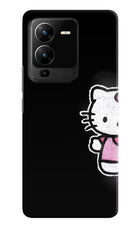 Kitty Charm Vivo V25 Pro 5G Hard Case Back Cover by Casekaro