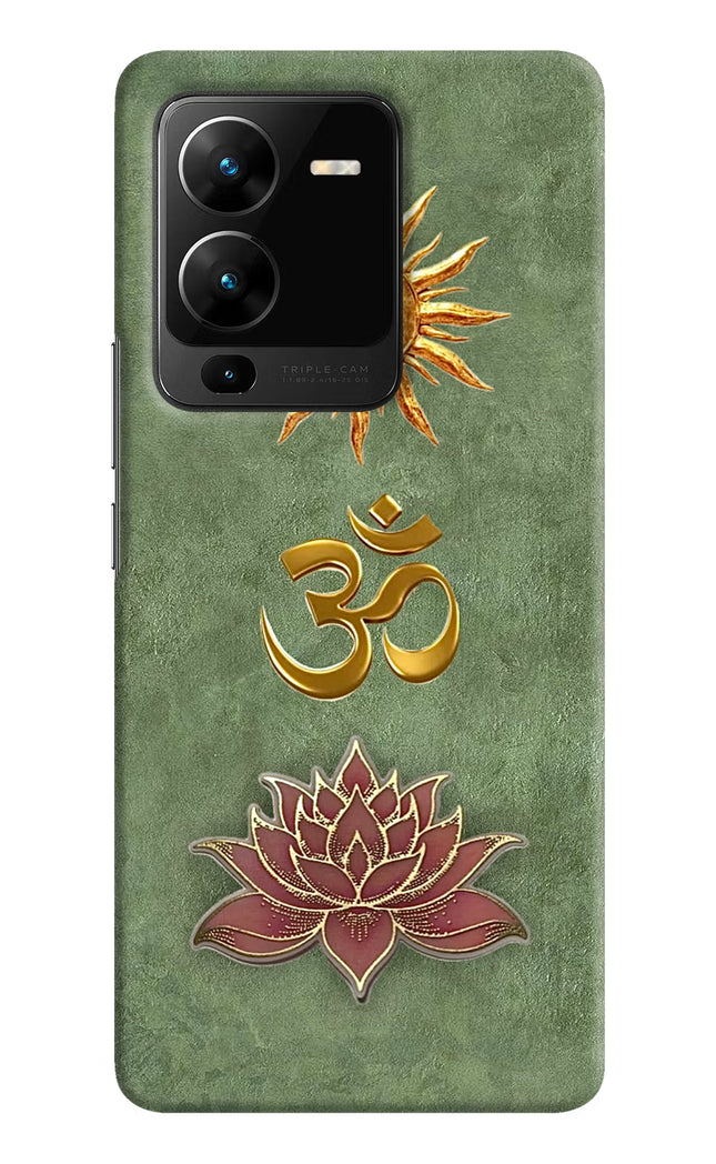 Om & Lotus Vivo V25 Pro 5G Back Cover
