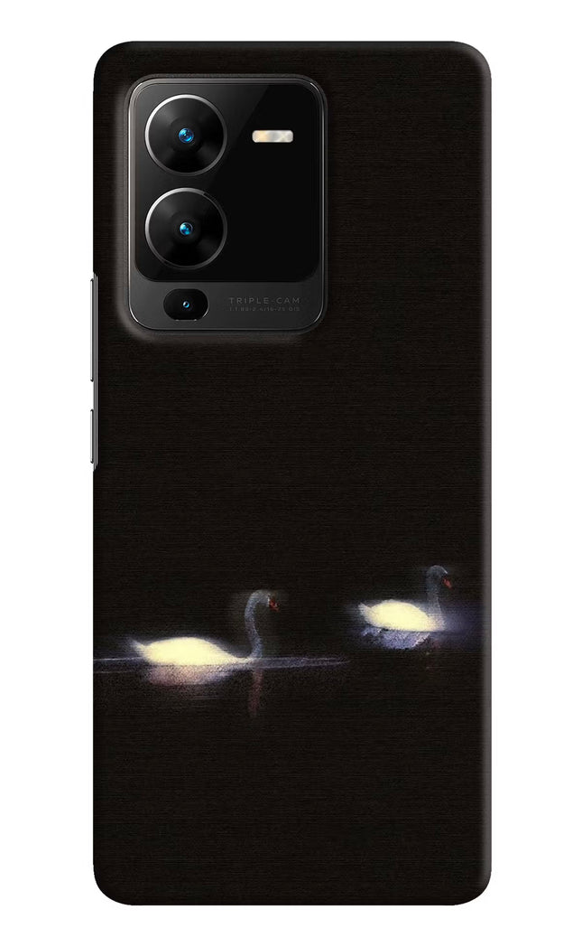 Silent Swans Vivo V25 Pro 5G Hard Case Back Cover by Casekaro
