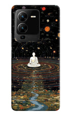 Space Monk Vivo V25 Pro 5G Hard Case Back Cover by Casekaro