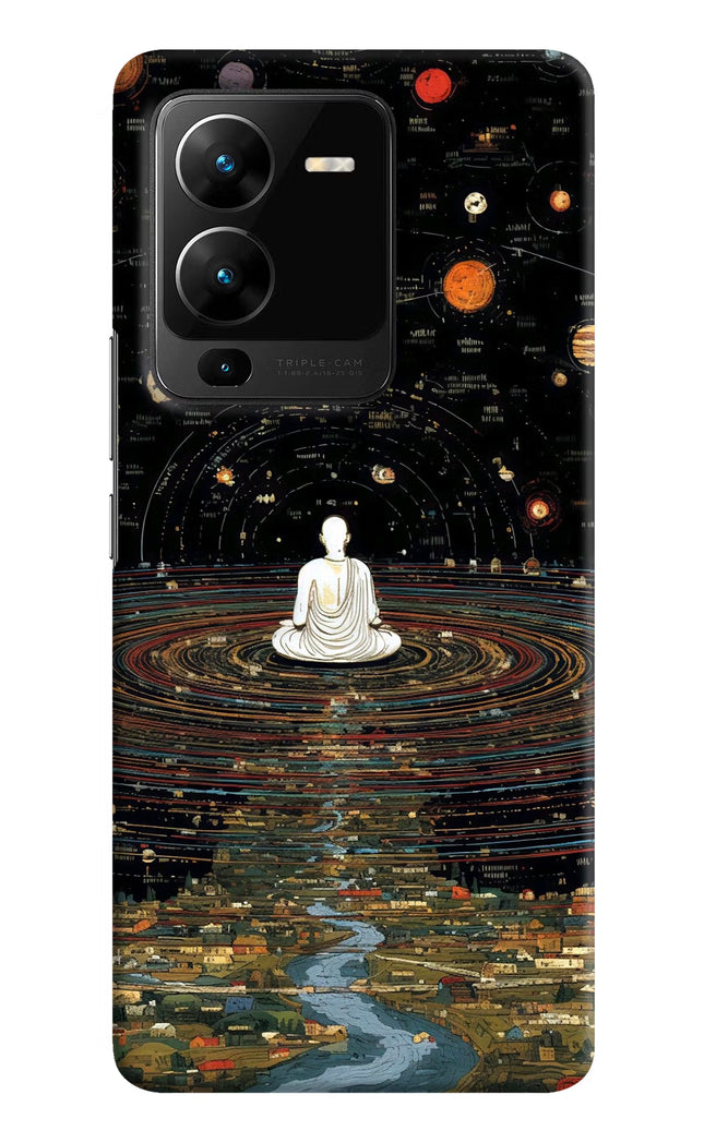 Space Monk Vivo V25 Pro 5G Hard Case Back Cover by Casekaro