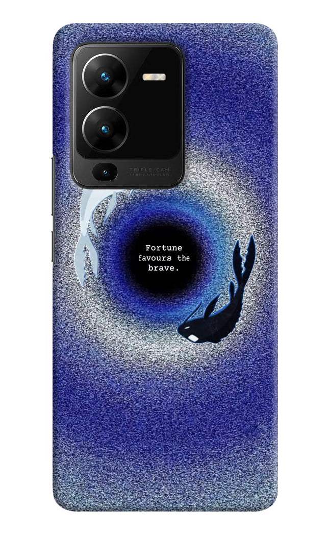 Dark Koi Vivo V25 Pro 5G Hard Case Back Cover by Casekaro
