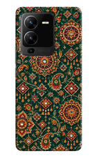 Green Pataka Vivo V25 Pro 5G Hard Case Back Cover by Casekaro