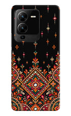 Noir Mehfil Vivo V25 Pro 5G Hard Case Back Cover by Casekaro