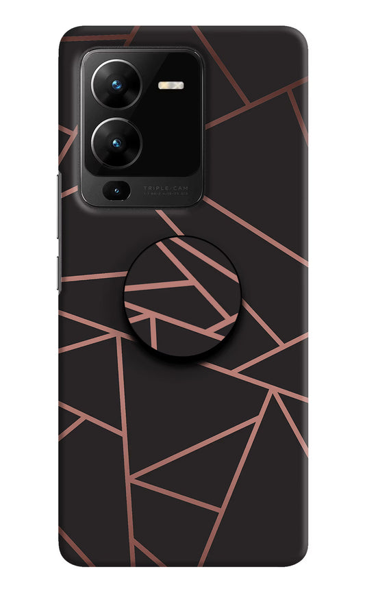 Geometric Pattern Vivo V25 Pro 5G Pop Case by Casekaro