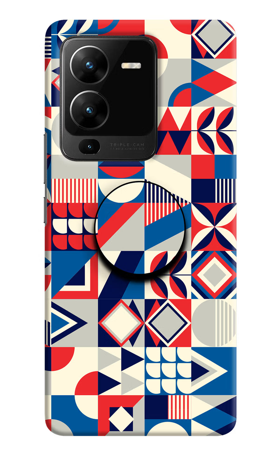 Colorful Pattern Vivo V25 Pro 5G Pop Case, Hard case