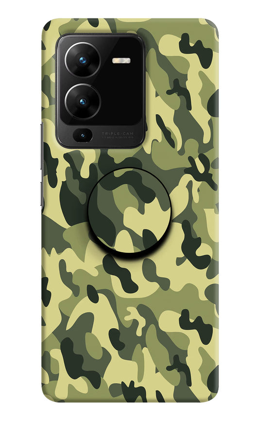 Camouflage Vivo V25 Pro 5G Pop Case by Casekaro