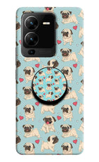 Pug Dog Vivo V25 Pro 5G Pop Case by Casekaro