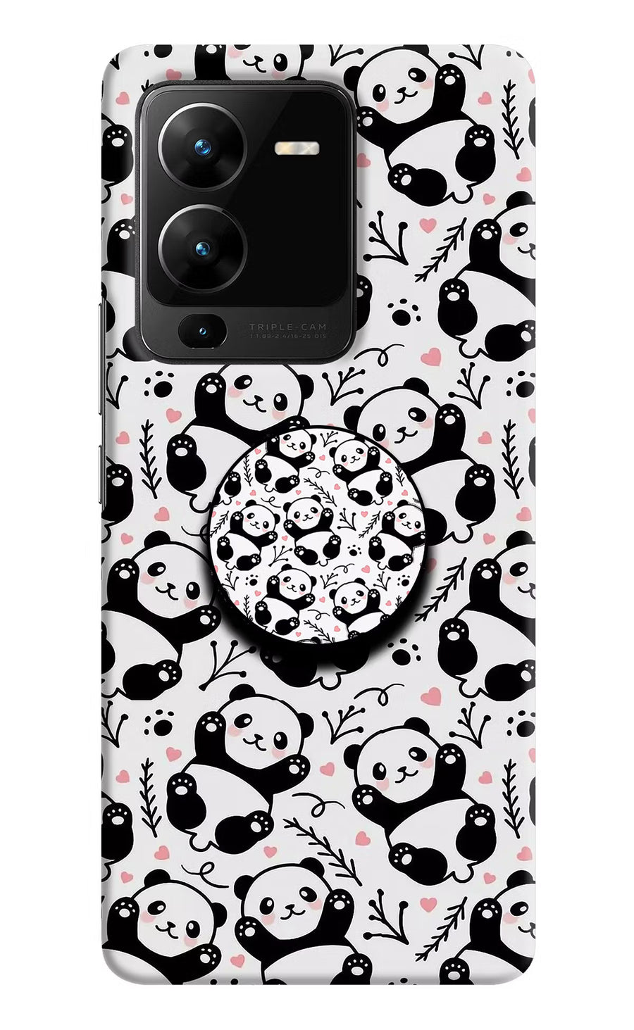 Cute Panda Vivo V25 Pro 5G Pop Case, Hard case