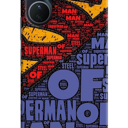 Superman Vivo Y16 Hard Case Back Cover by Casekaro