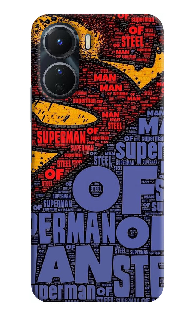 Superman Vivo Y16 Hard Case Back Cover by Casekaro