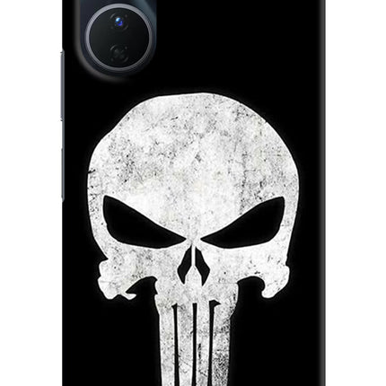 Punisher Skull Vivo Y16 Hard Case Back Cover by Casekaro
