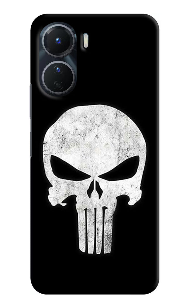 Punisher Skull Vivo Y16 Hard Case Back Cover by Casekaro