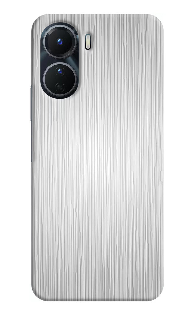 Wooden Grey Texture Vivo Y16 Hard Case Back Cover by Casekaro