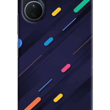 Abstract Design Vivo Y16 Hard Case Back Cover by Casekaro