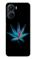 Weed Vivo Y16 Hard Case Back Cover by Casekaro