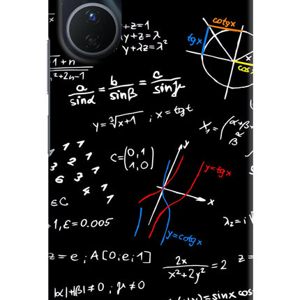 Mathematics Formula Vivo Y16 Hard Case Back Cover by Casekaro