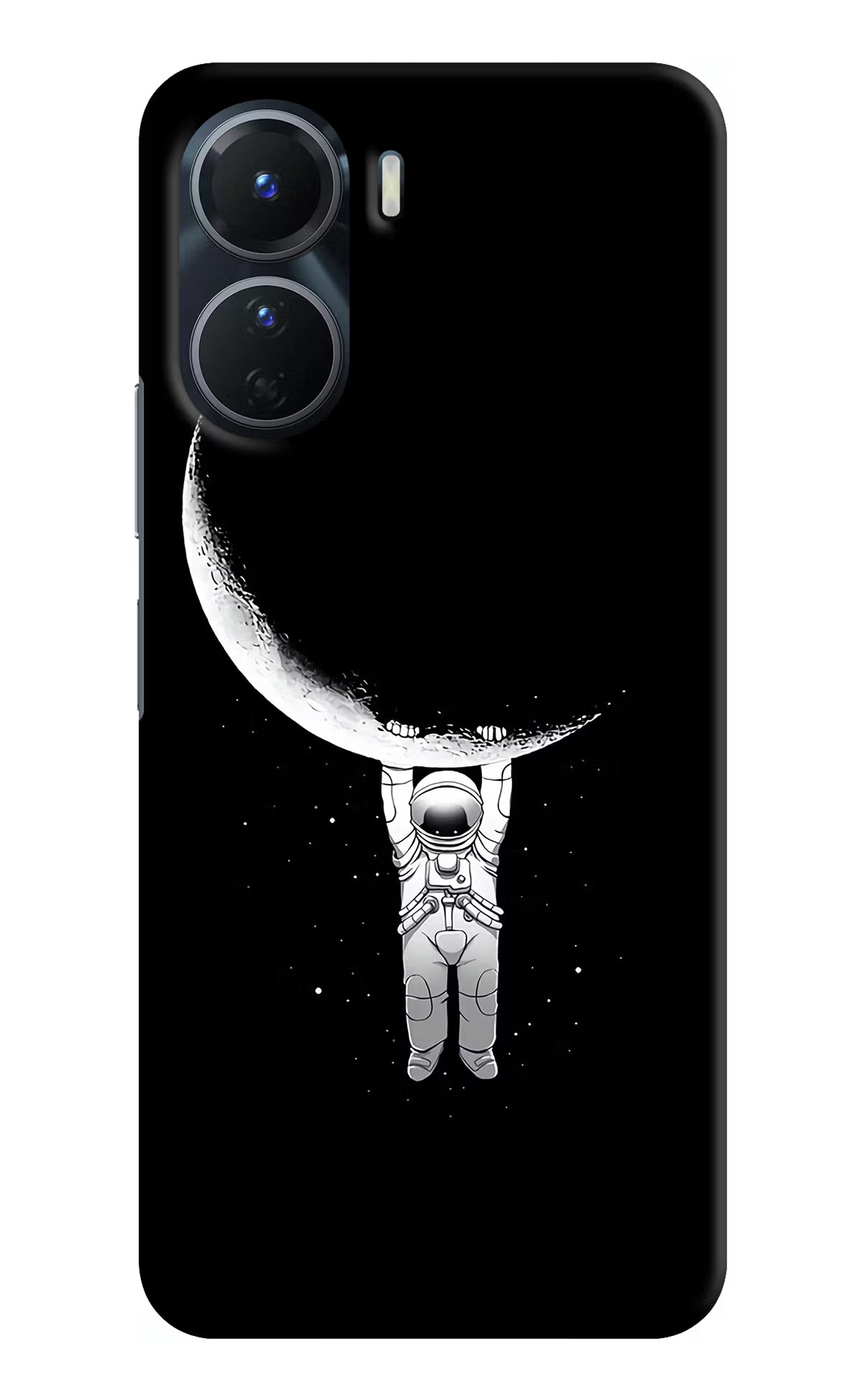 Moon Space Vivo Y16 Hard Case Back Cover by Casekaro