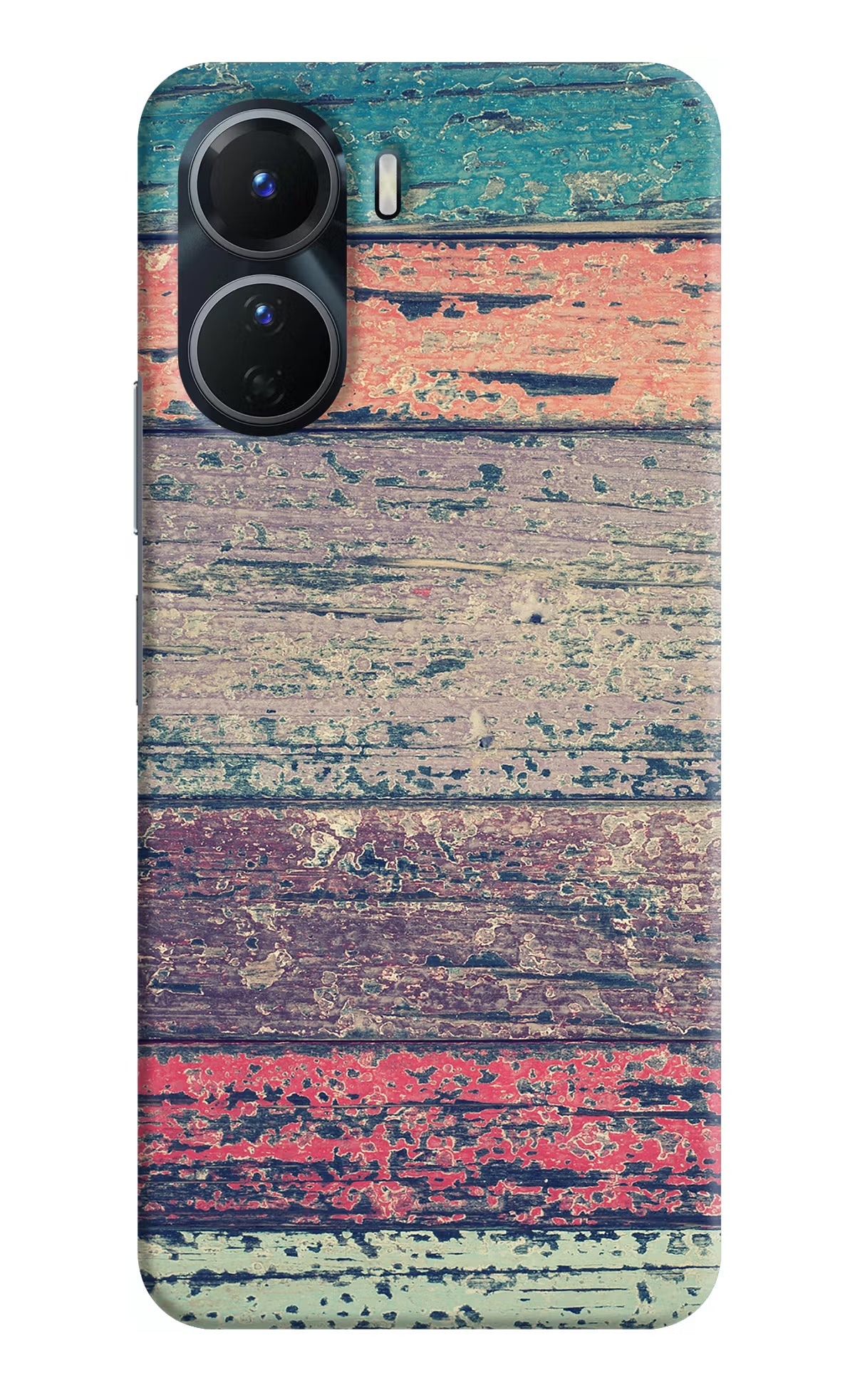 Colourful Wall Vivo Y16 Hard Case Back Cover by Casekaro