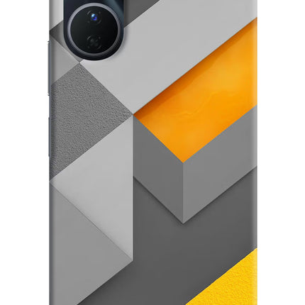 Abstract Vivo Y16 Hard Case Back Cover by Casekaro