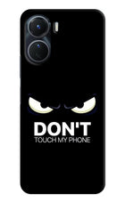Don'T Touch My Phone Vivo Y16 Hard Case Back Cover by Casekaro