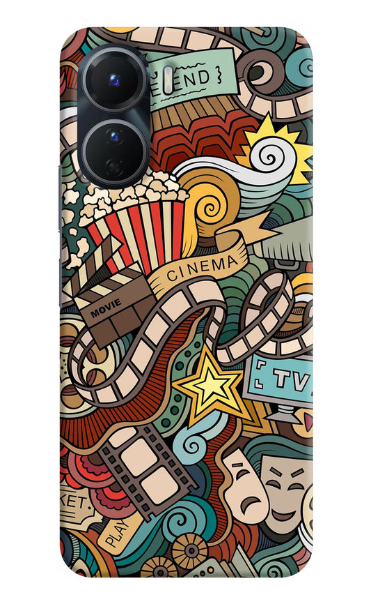 Cinema Abstract Vivo Y16 Hard Case Back Cover by Casekaro