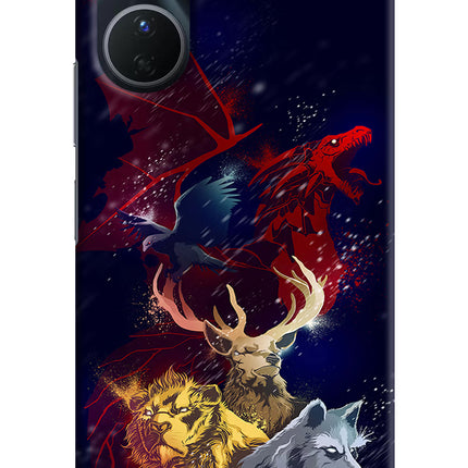 Game Of Thrones Vivo Y16 Hard Case Back Cover by Casekaro