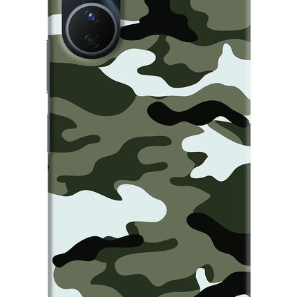 Camouflage Vivo Y16 Hard Case Back Cover by Casekaro