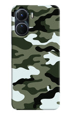 Camouflage Vivo Y16 Hard Case Back Cover by Casekaro