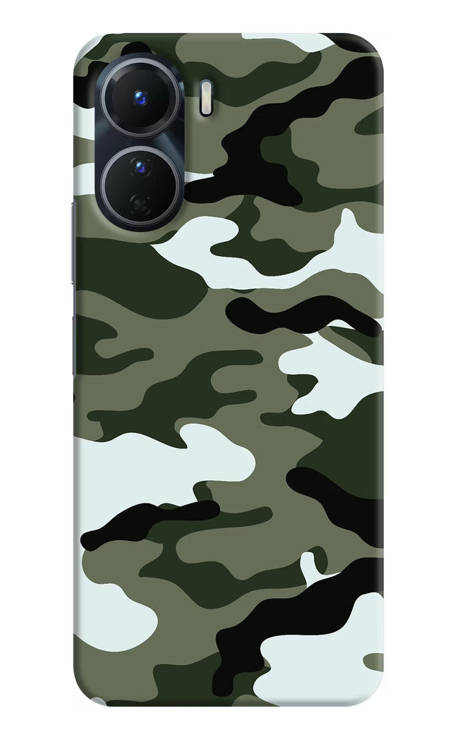 Camouflage Vivo Y16 Hard Case Back Cover by Casekaro