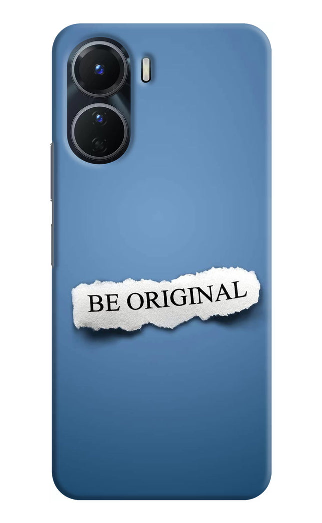 Be Original Vivo Y16 Hard Case Back Cover by Casekaro