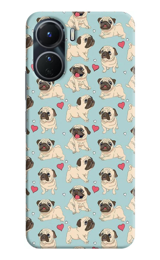 Pug Dog Vivo Y16 Hard Case Back Cover by Casekaro