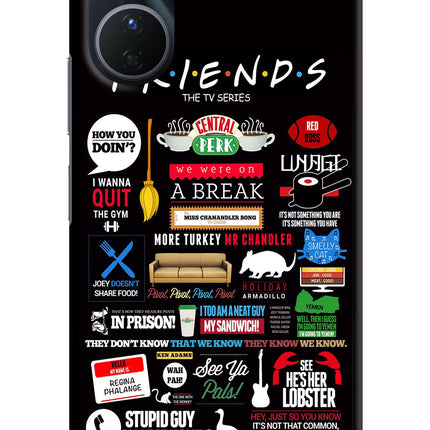 FRIENDS Vivo Y16 Hard Case Back Cover by Casekaro